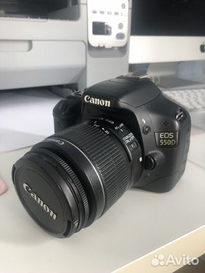 Фотоаппарат canon 550d