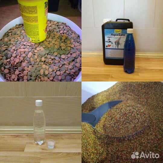 Tetra корм для рыб, AquaSafe, Cidex, Оборудование