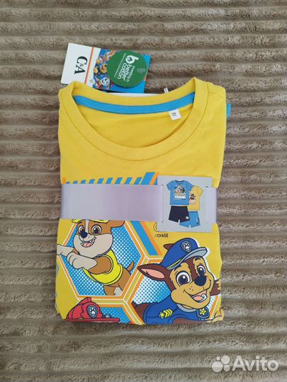 Пижама на мальчика 98 C&A Германия 4 предмета