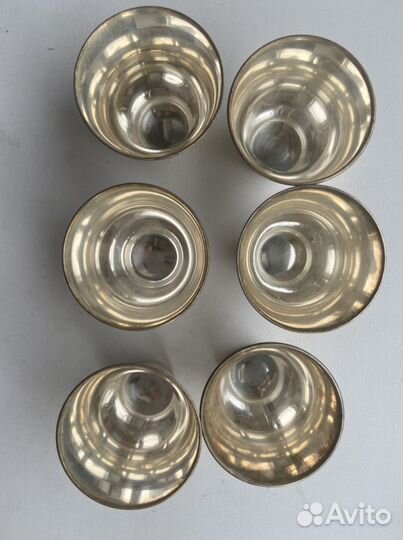 Стопки, ложки мельхиор СССР