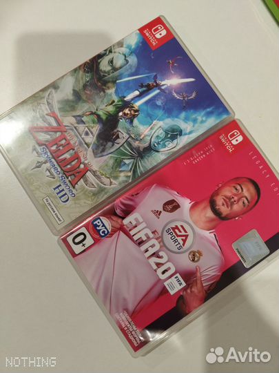 Картриджи nintendo switch