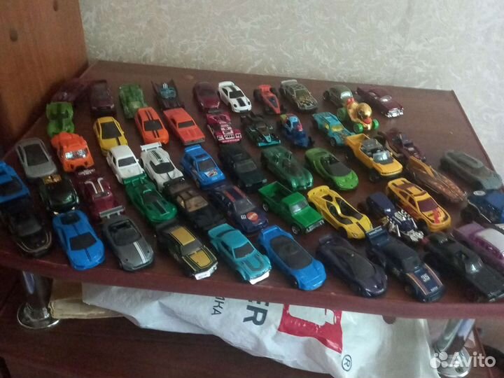 Машинки хот вилс 50 шт