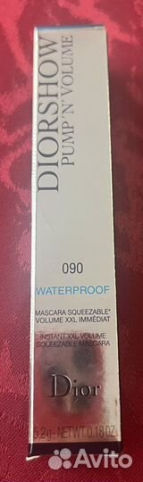 Тушь Diorshow pump’n’volume