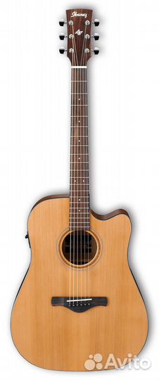 Электроакустическая гитара Ibanez AW65ECE-LG