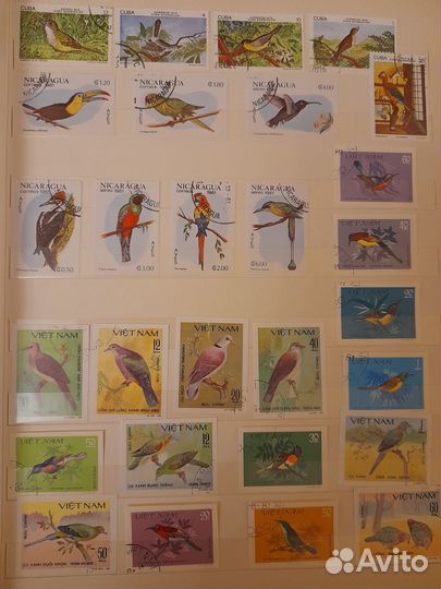 Почтовые марки,флора,фауна