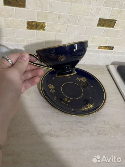 Чайная пара cobalt