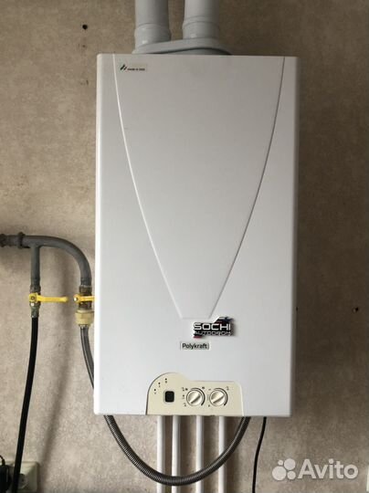 Газовая колонка котел бу polycraft