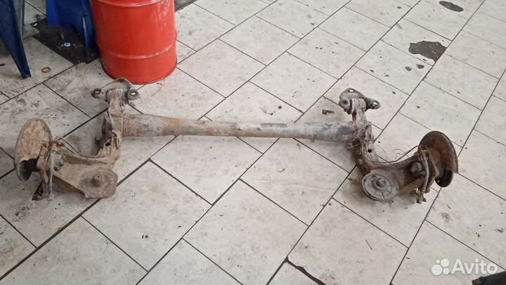 Балка задняя opel astra g zafira a