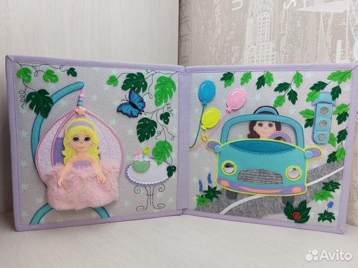 Развивающая книжка - домик 3