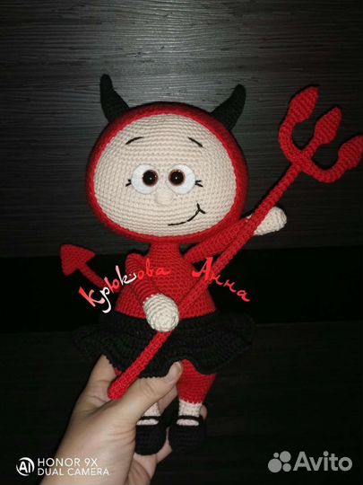 Вязаные игрушки ручной работы