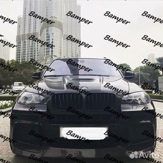 Юбка vorsteiner для М бампера BMW Х5 E70