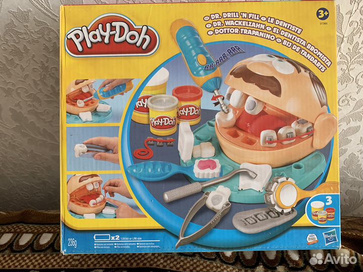 Игровой набор стоматолога Play-Doh