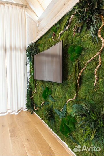 Стены из мха: внутренняя гармония Арт: 214333