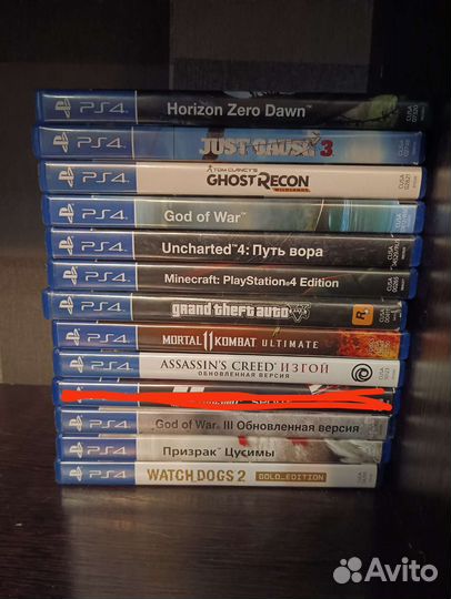 Игры на ps4 в хорошем состоянии