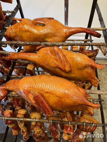 Утки,бройлеры копчёные