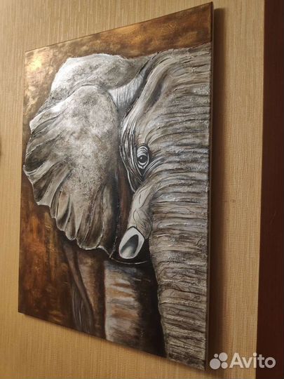 Картина холст акрил