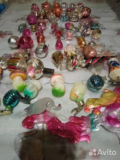 Елочные игрушки СССР