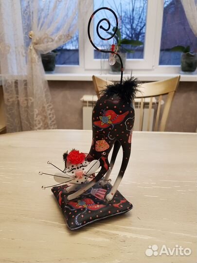 Статуэтка фигурка кошка