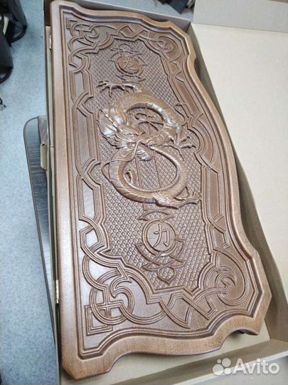 Нарды резные из бука 50-25