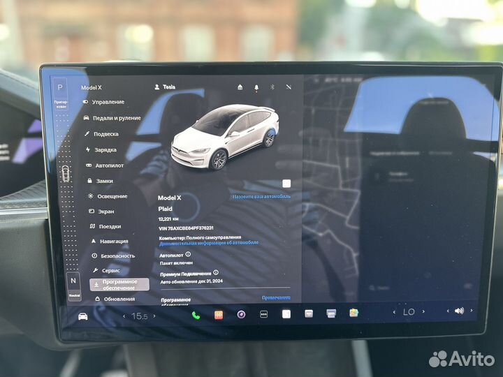 Tesla Model X 1020 л.с. AT, 2022, 11 000 км