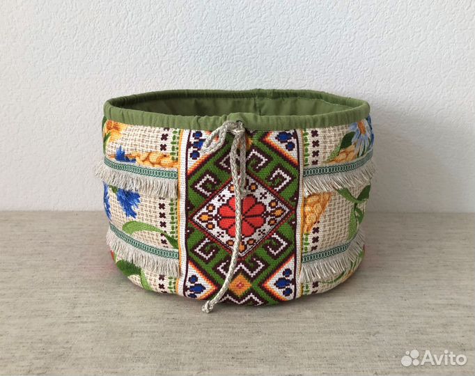 Корзина для хранения вещей №1-1, текстильная