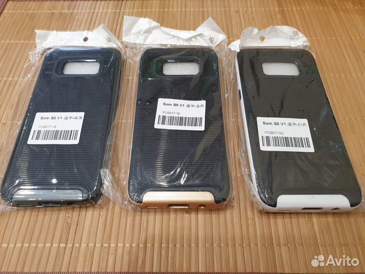 Чехлы SAMSUNG Galaxy S8 (6 цветов)