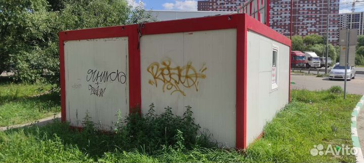 Модульное здание из двух блок-контейнеров бу