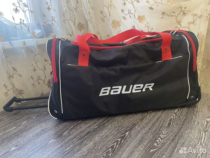 Хоккейный баул на колесах юниор 32 дюйма Bauer