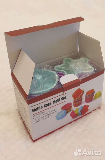 Формочки силиконовые новые