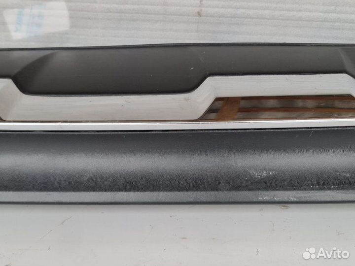 Спойлер (юбка) бампера задний Mercedes-Benz