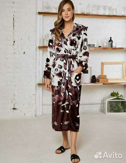 Халат женский теплый новый