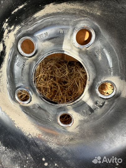 Зимние колеса на volkswagen polo r15 шипы