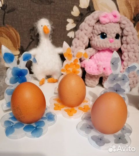 Подставки под пасхальные яйца