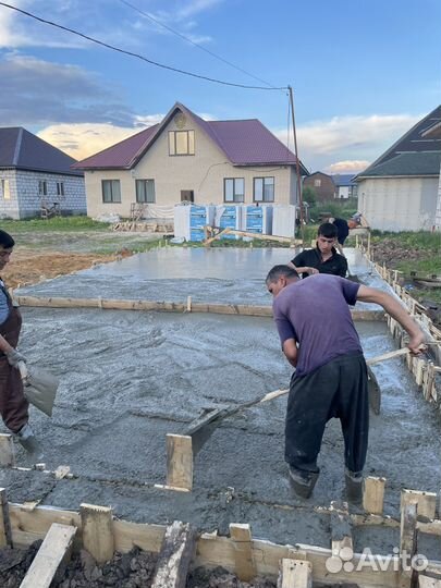 Отмостка вокруг дома под ключ