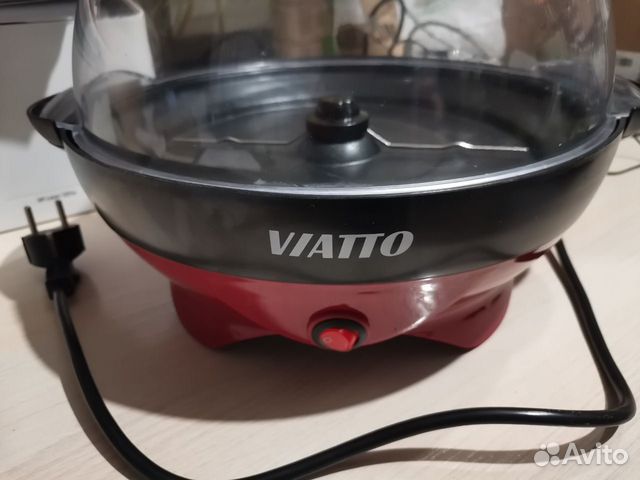 Попкорница viatto VA-PM999R, аппарат для попкорна