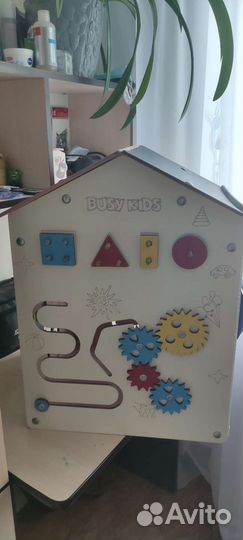 Бизиборд домик со светом(большой)