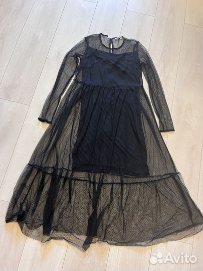 Платье женское черное 44