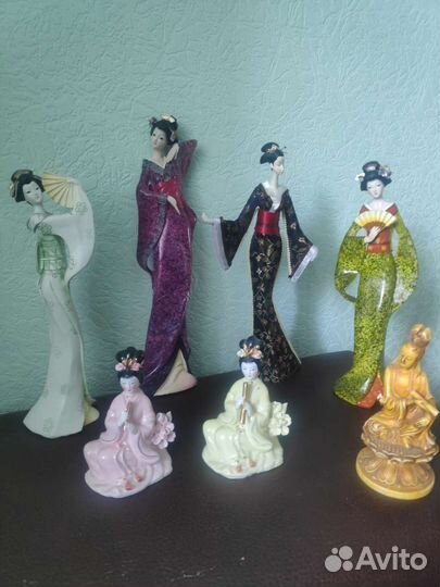 Статуэтки гейши