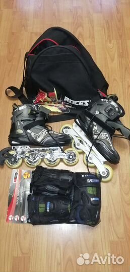 Ролики в комплекте с сумкой и защитой