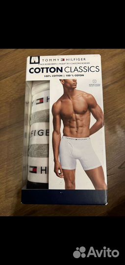 Трусы мужские боксеры 5 шт Tommy Hilfiger оригинал