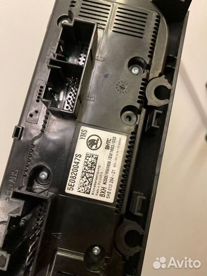 Блок кондиционера skoda octavia