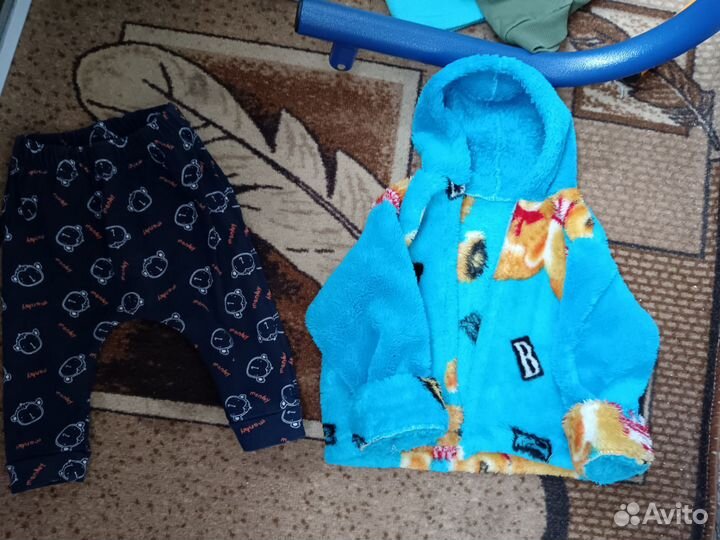 Комбинезон утепленный на мальчика 74 80
