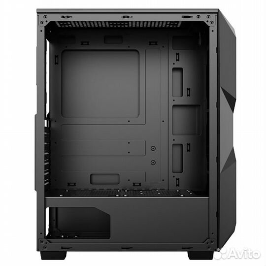 Корпус ATX Alseye Big Jony Black чёрный стекло