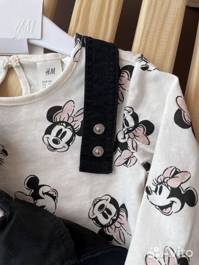 Новое платье hm 86 Minnie Mouse