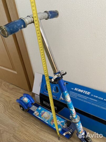 Самокат детский трехколесный складной