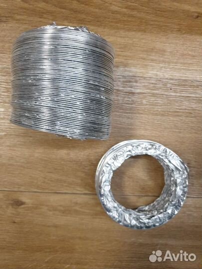 Воздуховод пвх 125мм круглый остатки