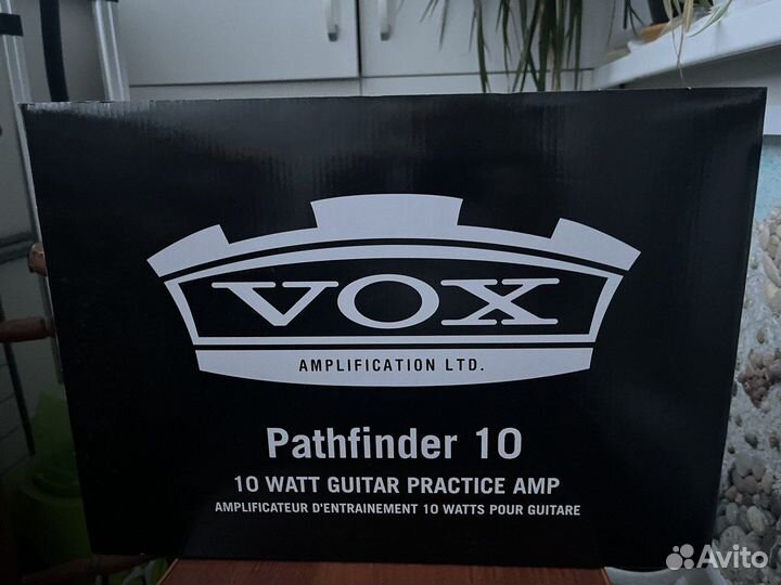 Гитарный комбоусилитель vox pathfinder 10