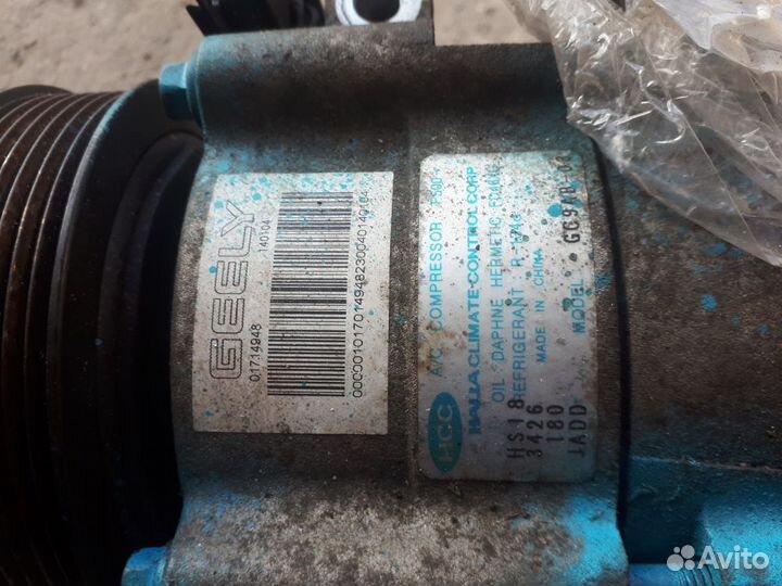 Компрессор кондиционера Geely Emgrand X7