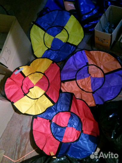 Санки-Ватрушки (тюбинги) для катания и буксировки