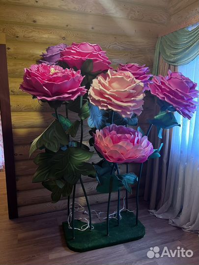 Ростовые цветы, композиция